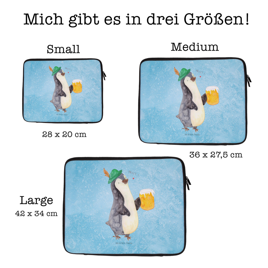 33 x 42 Notebook Tasche Pinguin Bier Notebook Tasche, Laptop, Computertasche, Tasche, Schutzhülle, Pinguin, Pinguine, Bier, Oktoberfest