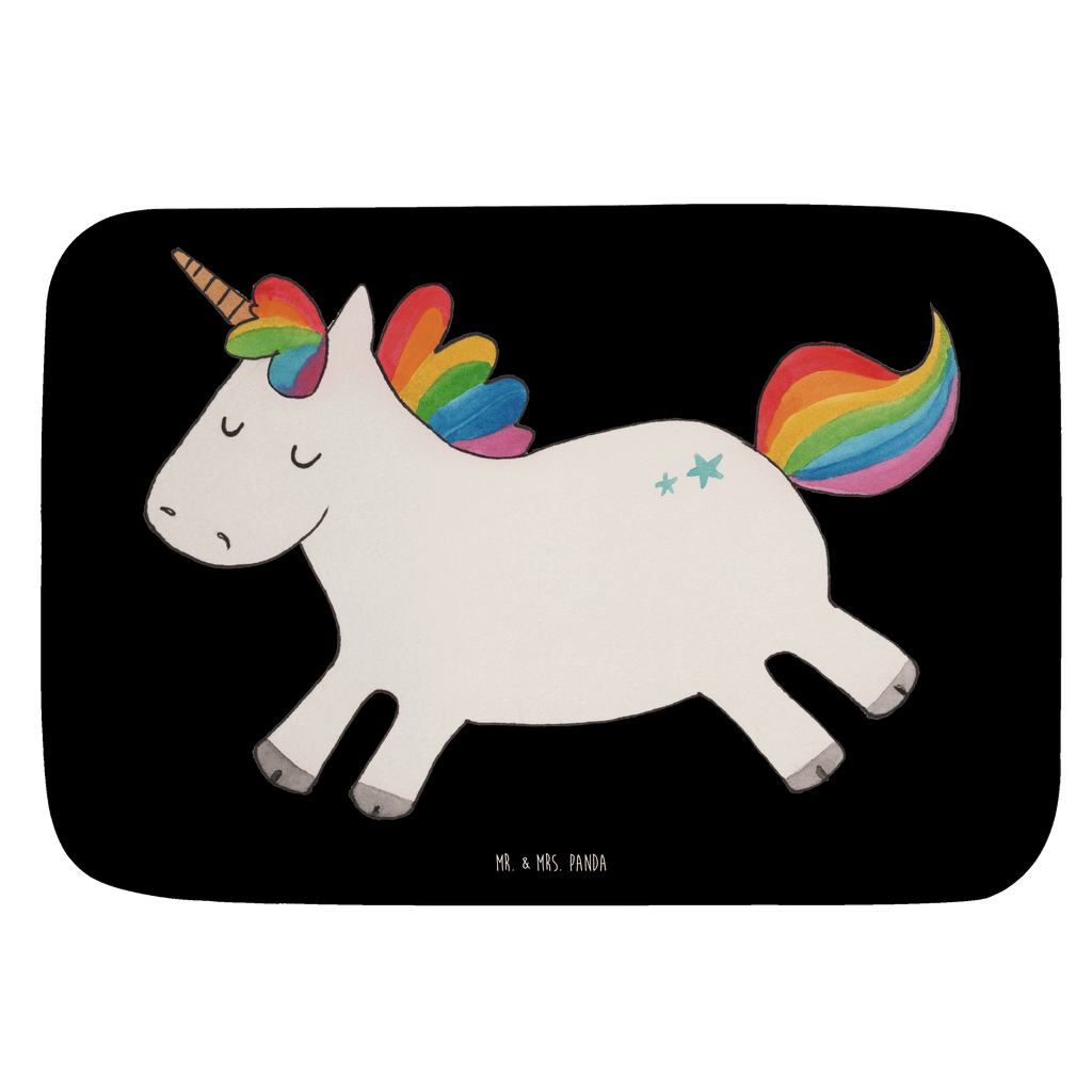 Badvorleger Einhorn Happy Badematte, Badteppich, Duschvorleger, Badezimmerteppich, Badezimmermatte, Badvorleger, Duschmatte, Duschteppich, Einhorn, Einhörner, Einhorn Deko, Pegasus, Unicorn, glücklich, fröhlich, Spaß, Freude, Lebensfreude, witzig, spannend, Lächeln, Lachen