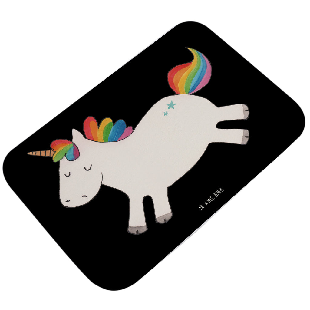 Badvorleger Einhorn Happy Badematte, Badteppich, Duschvorleger, Badezimmerteppich, Badezimmermatte, Badvorleger, Duschmatte, Duschteppich, Einhorn, Einhörner, Einhorn Deko, Pegasus, Unicorn, glücklich, fröhlich, Spaß, Freude, Lebensfreude, witzig, spannend, Lächeln, Lachen