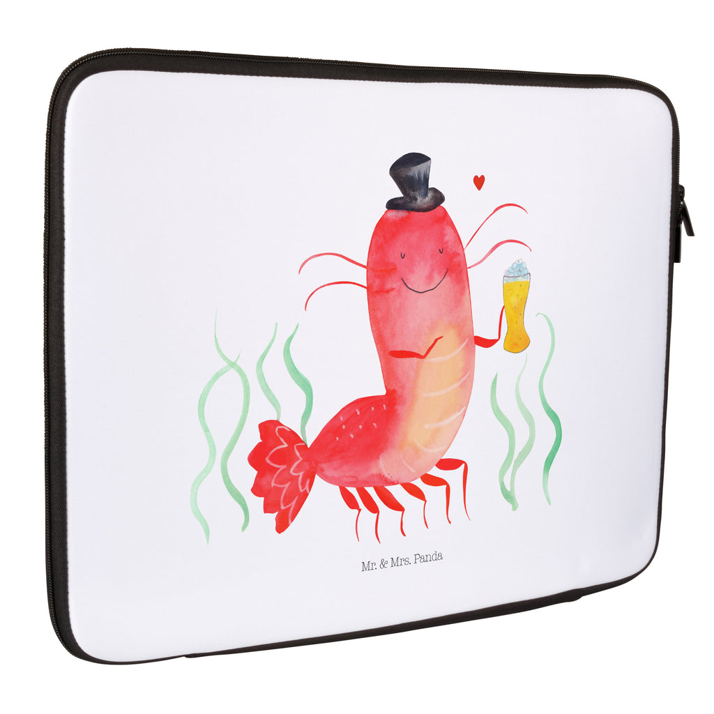 20 x 28 Notebook Tasche  Hummer mit Weizen Notebook Tasche, Laptop, Computertasche, Tasche, Meerestiere, Meer, Urlaub, Garnele, Garnelen, Bier, Kochen, Männerhaushalt, Junggeselle, Junggesellin, Bierliebhaber, Kneipe, Gasthaus, Wirtschaft