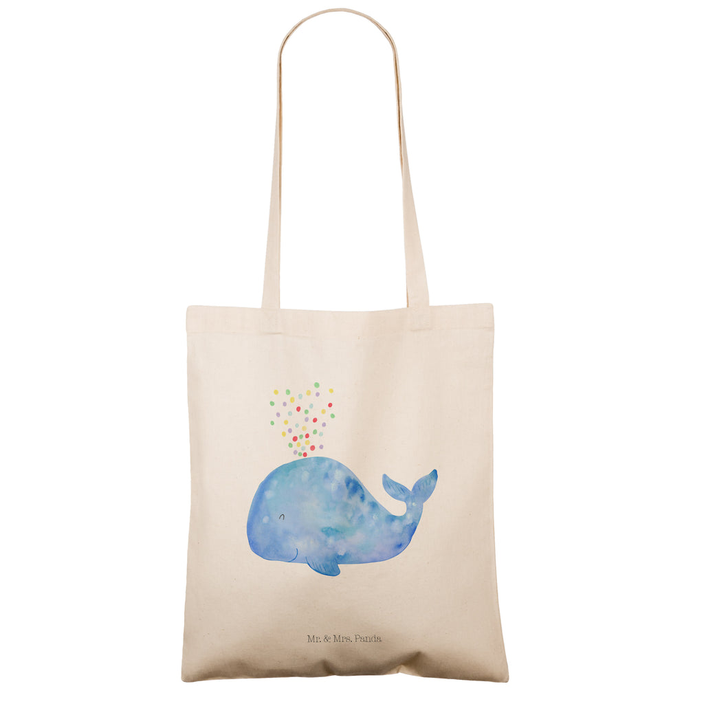 Tragetasche Wal Konfetti Beuteltasche, Beutel, Einkaufstasche, Jutebeutel, Stoffbeutel, Meerestiere, Meer, Urlaub, Wal, Konfetti, Wale, Motivation, Neuanfang, Trennung, Diät, Abnehmen, Neustart, Lebensabschnitt, Geburtstag