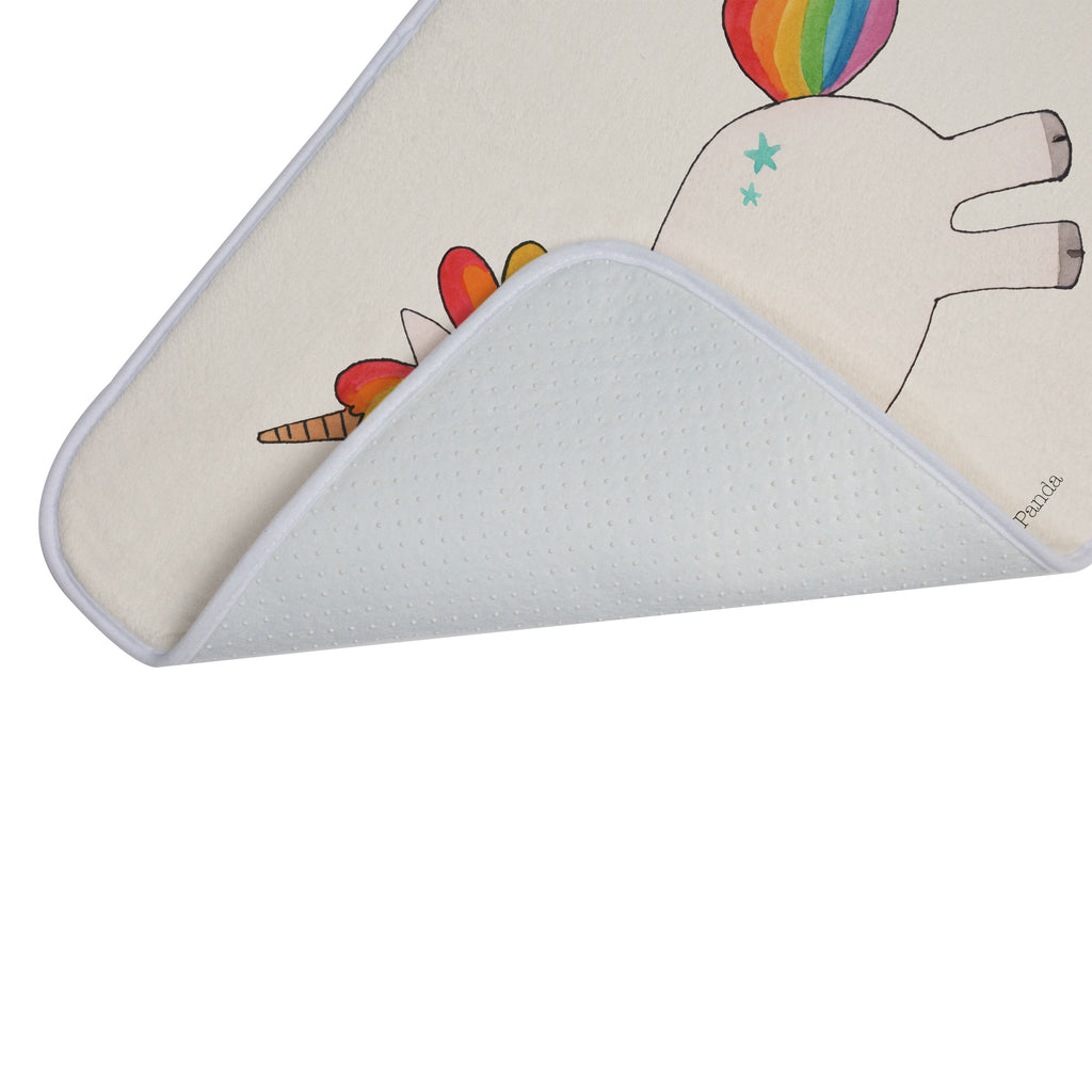 Badvorleger Einhorn Happy Badematte, Badteppich, Duschvorleger, Badezimmerteppich, Badezimmermatte, Badvorleger, Duschmatte, Duschteppich, Einhorn, Einhörner, Einhorn Deko, Pegasus, Unicorn, glücklich, fröhlich, Spaß, Freude, Lebensfreude, witzig, spannend, Lächeln, Lachen