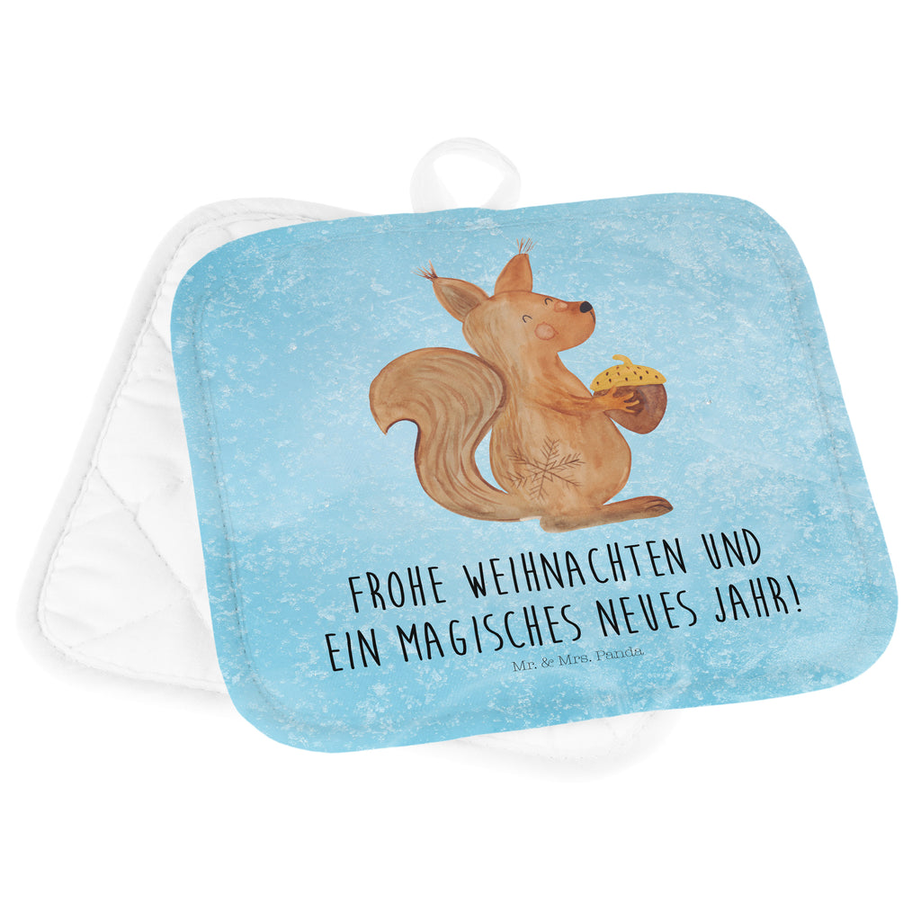 2er Set Topflappen  Eichhörnchen Weihnachtszeit Topflappen, Topfuntersetzer, Ofenhandschuh, Topflappen Set, Topflappen lustig, Topflappen mit Spruch, Winter, Weihnachten, Weihnachtsdeko, Nikolaus, Advent, Heiligabend, Wintermotiv, Frohe Weihnachten, Frohes neues Jahr, Guten Rutsch, Weihnachtsmotiv, Weihnachtsgruß, Neujahr, Vogel