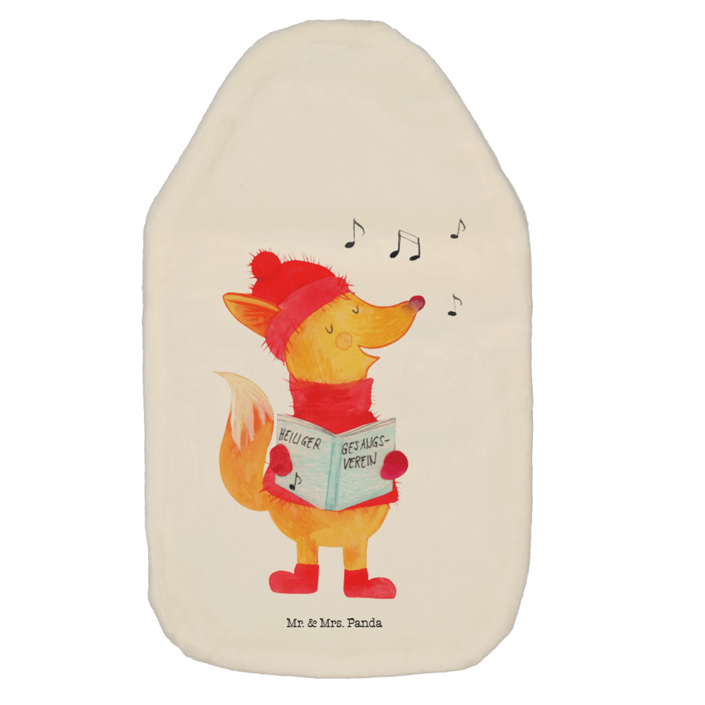Wärmflasche Fuchs Sänger Wärmekissen, Kinderwärmflasche, Körnerkissen, Wärmflaschenbezug, Wärmflasche mit Bezug, Winter, Weihnachten, Weihnachtsdeko, Nikolaus, Advent, Heiligabend, Wintermotiv, Fuchs, Füchse, Sänger, Geschenk Sänger, Singen, Weihnachtslieder