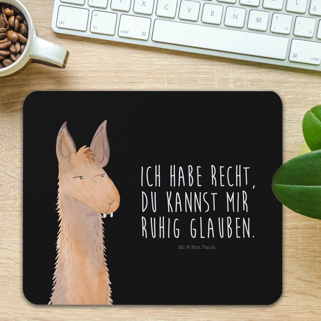Mauspad Lamakopf genervt Mousepad, Computer zubehör, Büroausstattung, PC Zubehör, Arbeitszimmer, Mauspad, Einzigartiges Mauspad, Designer Mauspad, Lama, Alpaka, Lamas, Recht haben, genervt sein, Freundin, beste Freundin, Partnerin, Büro, Büroalltag, Chef, Chefin, Azubi