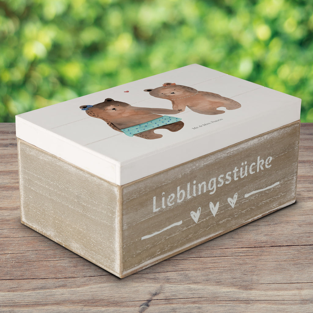 Holzkiste Bär Freundin Holzkiste, Kiste, Schatzkiste, Truhe, Schatulle, XXL, Erinnerungsbox, Erinnerungskiste, Dekokiste, Aufbewahrungsbox, Bär, Teddy, Teddybär, Bär Freundin Beste Freund Liebe Liebesbeweis Verliebt Kumpel Kumpeliene
