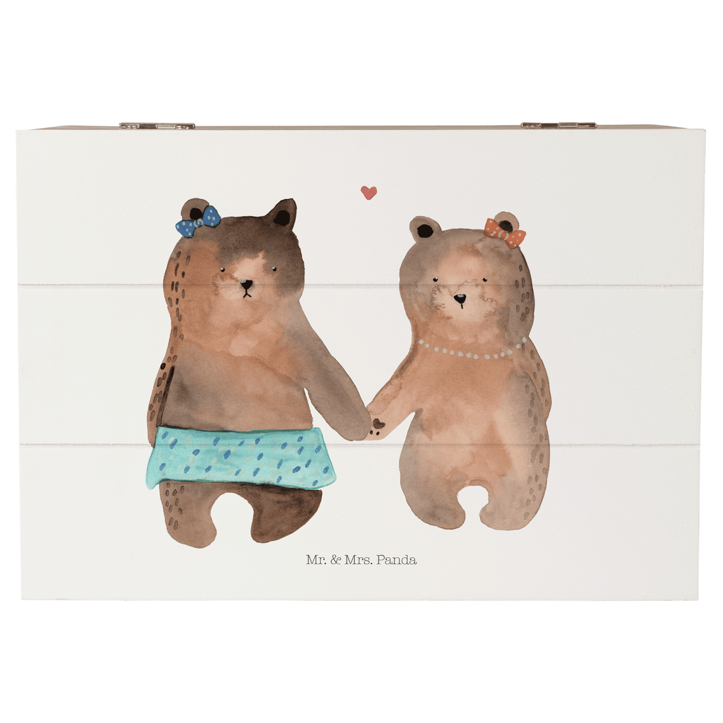 Holzkiste Bär Freundin Holzkiste, Kiste, Schatzkiste, Truhe, Schatulle, XXL, Erinnerungsbox, Erinnerungskiste, Dekokiste, Aufbewahrungsbox, Bär, Teddy, Teddybär, Bär Freundin Beste Freund Liebe Liebesbeweis Verliebt Kumpel Kumpeliene