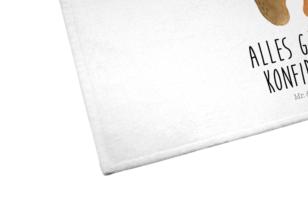 Gäste Handtuch Konfirmation-Bär Gästetuch, Reisehandtuch, Sport Handtuch, Frottier, Kinder Handtuch, Bär, Teddy, Teddybär, Konfirmation, Kirche, evangelisch, Gottesdienst