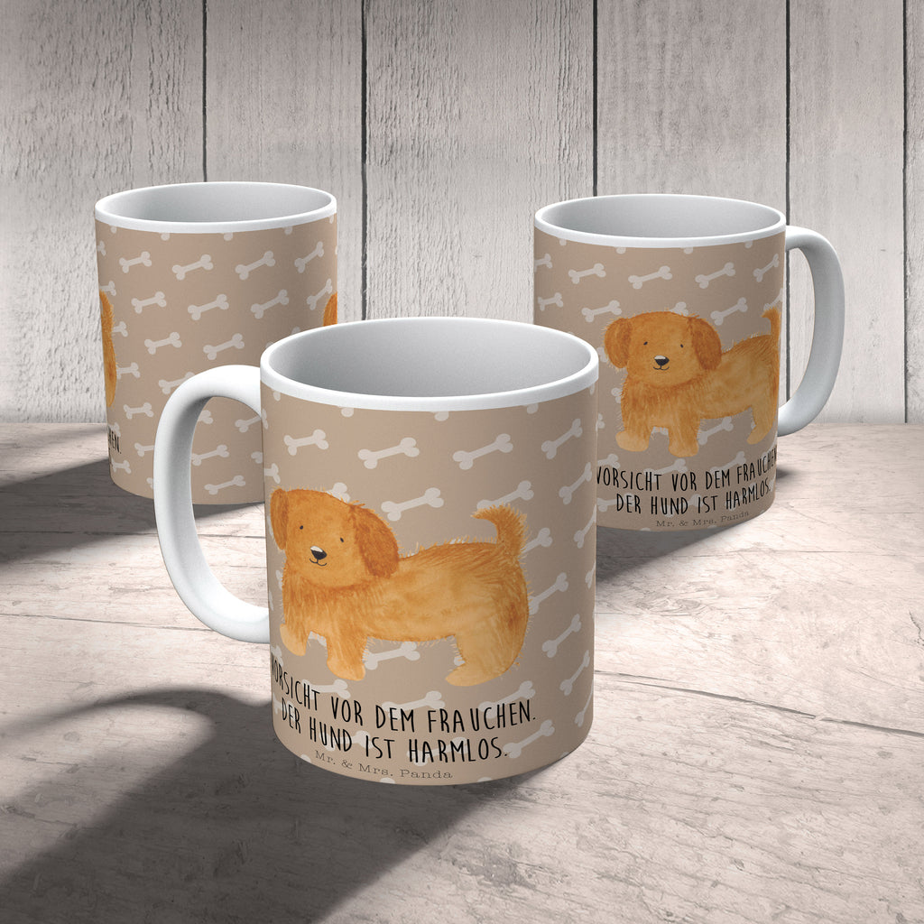 Tasse Hund flauschig Hund, Hunde, Frauchen, Hundemama, Hundebesitzer, Hundeliebe Becher, Kaffeetasse, Kaffeebecher, Tee, Frühstück, Büro  Hund, Hundemotiv, Haustier, Hunderasse, Tierliebhaber, Hundebesitzer, Sprüche