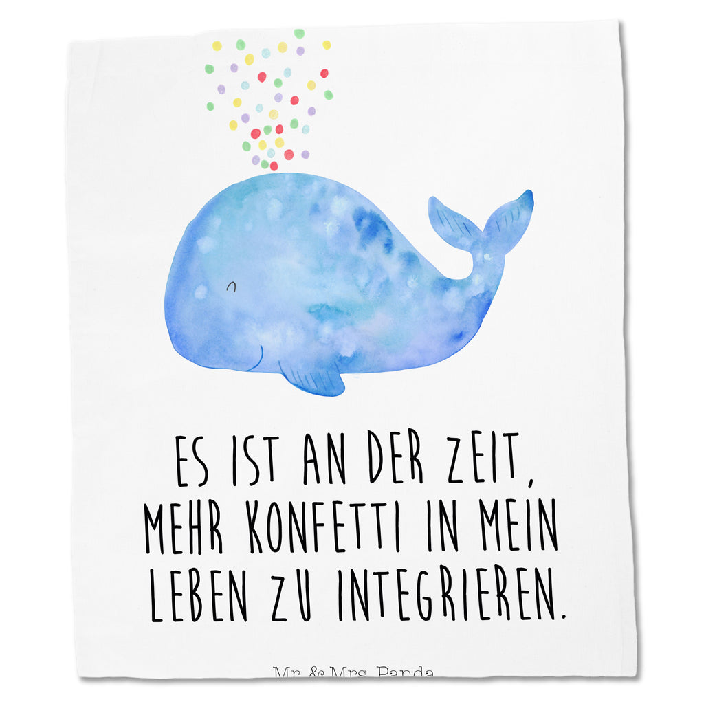 Tragetasche Wal Konfetti Beuteltasche, Beutel, Einkaufstasche, Jutebeutel, Stoffbeutel, Meerestiere, Meer, Urlaub, Wal, Konfetti, Wale, Motivation, Neuanfang, Trennung, Diät, Abnehmen, Neustart, Lebensabschnitt, Geburtstag