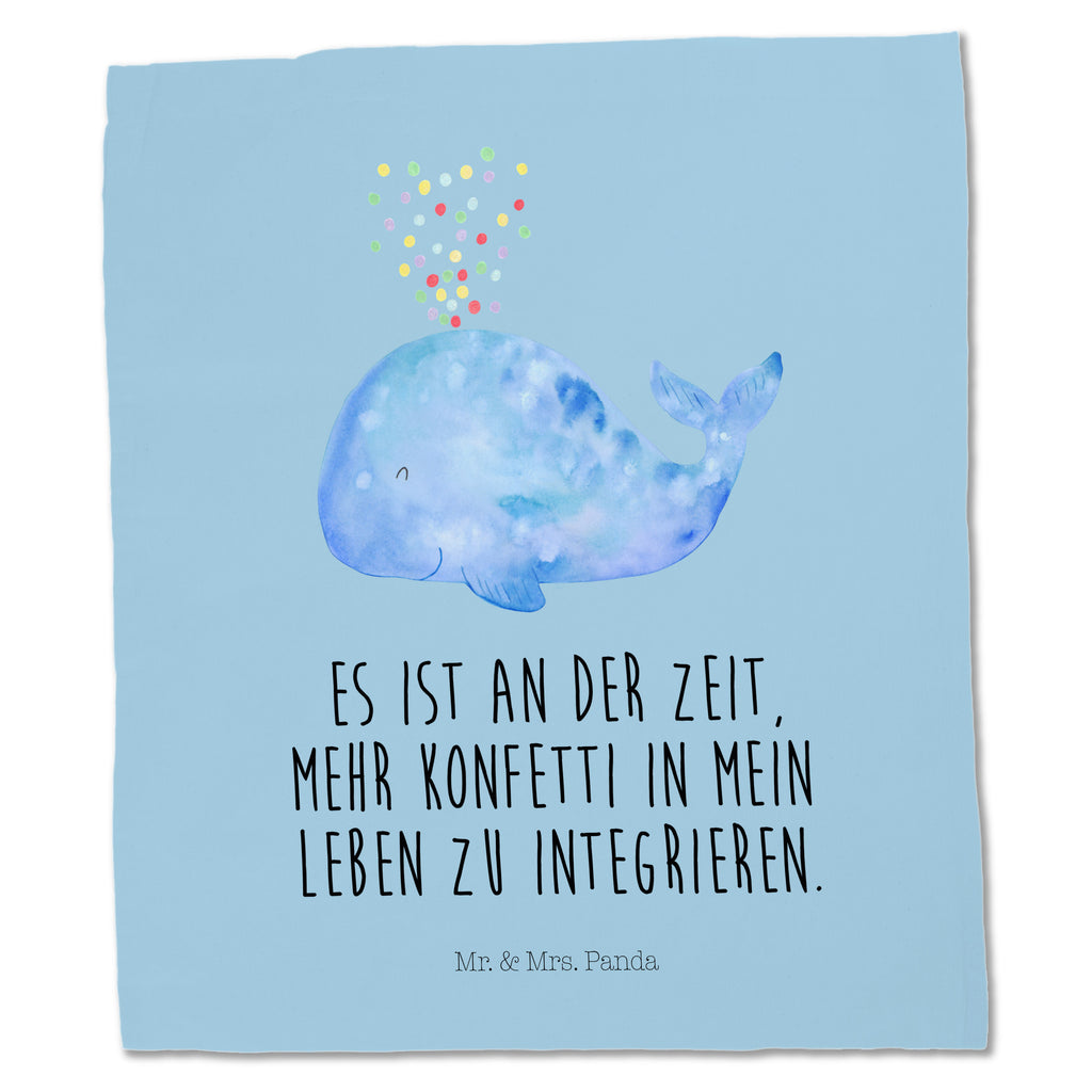 Tragetasche Wal Konfetti Beuteltasche, Beutel, Einkaufstasche, Jutebeutel, Stoffbeutel, Meerestiere, Meer, Urlaub, Wal, Konfetti, Wale, Motivation, Neuanfang, Trennung, Diät, Abnehmen, Neustart, Lebensabschnitt, Geburtstag
