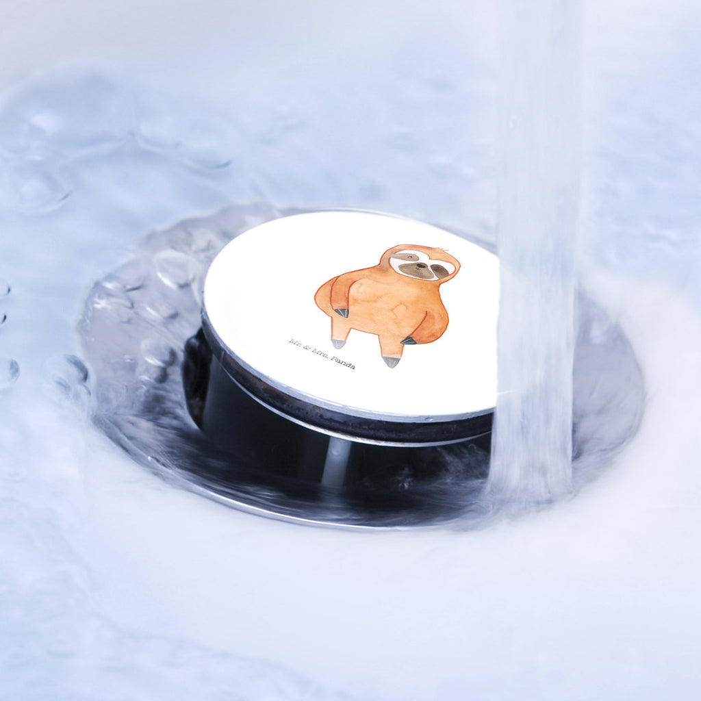 Waschbecken Stöpsel Faultier Zufrieden Abflussstöpsel, Stöpsel, Waschbecken, Ablaufgarnitur, Waschbecken Stopfen, Faultier, Faultier Geschenk, Faultier Deko, Faultiere, faul, Lieblingstier, Pause, relaxen, Glück, glücklich, zufrieden, happy, Zufriedenheit, Gelassenheit, Ruhe, Frieden