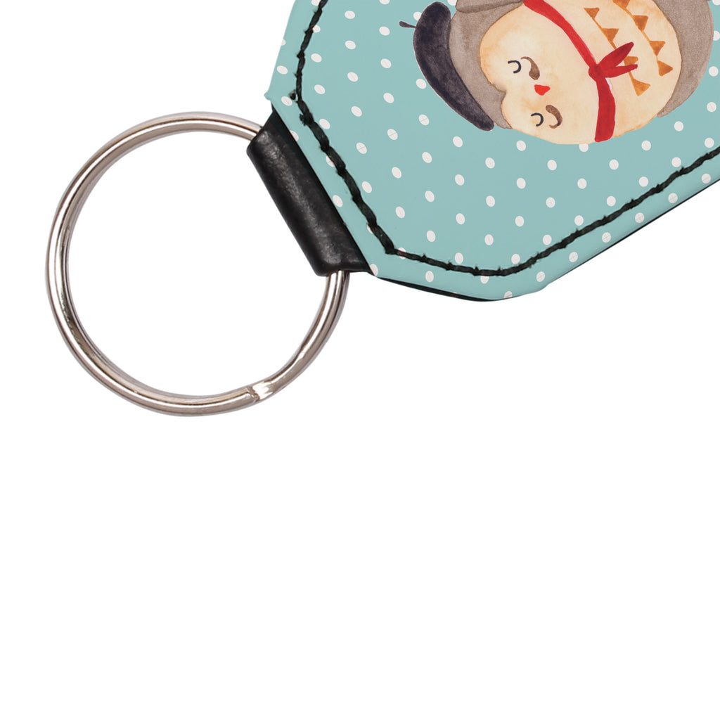 Rechteckig Schlüsselanhänger Eule Französisch Schlüsselanhänger, Anhänger, Taschenanhänger, Glücksbringer, Schutzengel, Eule, Eulen, Eule Deko, Owl, hibou, La vie est belle, das Leben ist schön, Spruch schön, Spruch Französisch, Frankreich