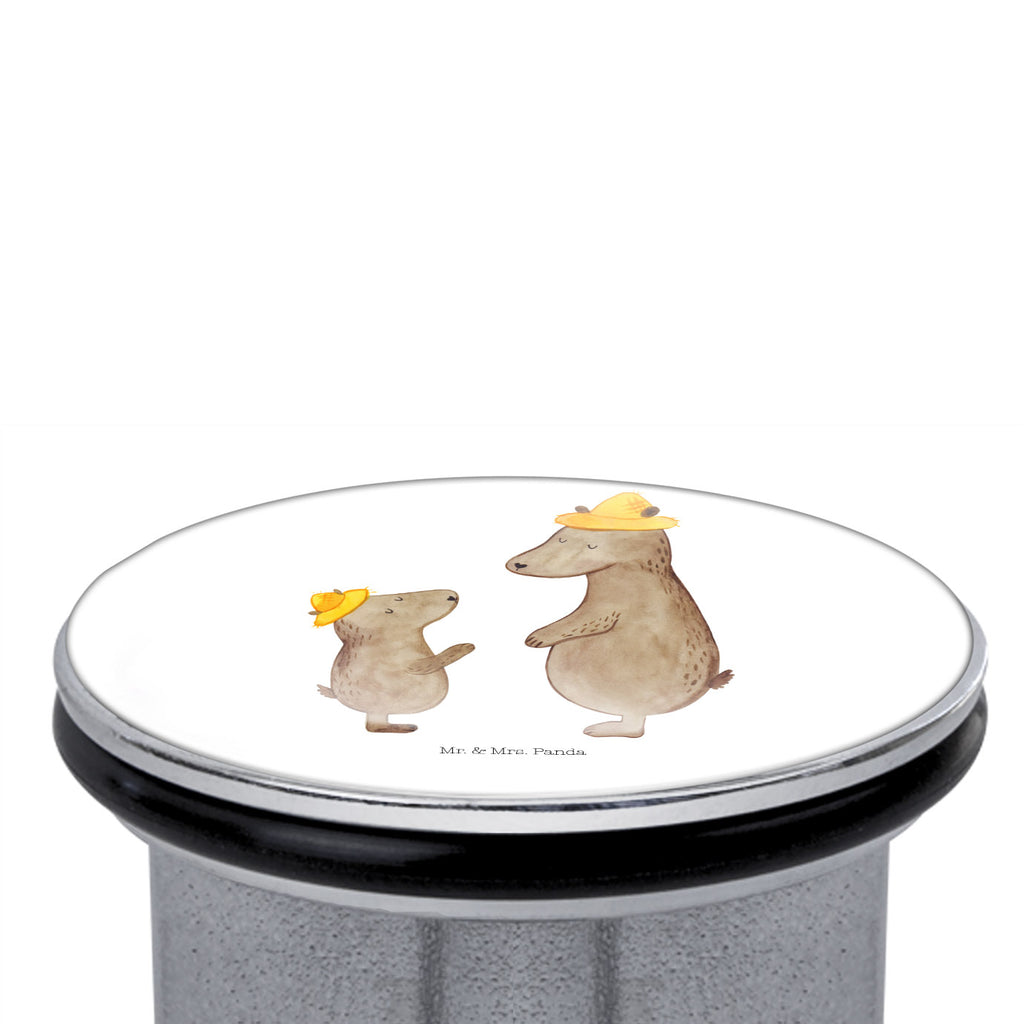 Waschbecken Stöpsel Bären mit Hut Abflussstöpsel, Stöpsel, Waschbecken, Ablaufgarnitur, Waschbecken Stopfen, Familie, Vatertag, Muttertag, Bruder, Schwester, Mama, Papa, Oma, Opa, Bär, Bären, Vater, Papi, Paps, Dad, Daddy, Lieblingsmensch, Sohn, Söhne, Kind, Kinder, Vater-Sohn, Family, Vorbild