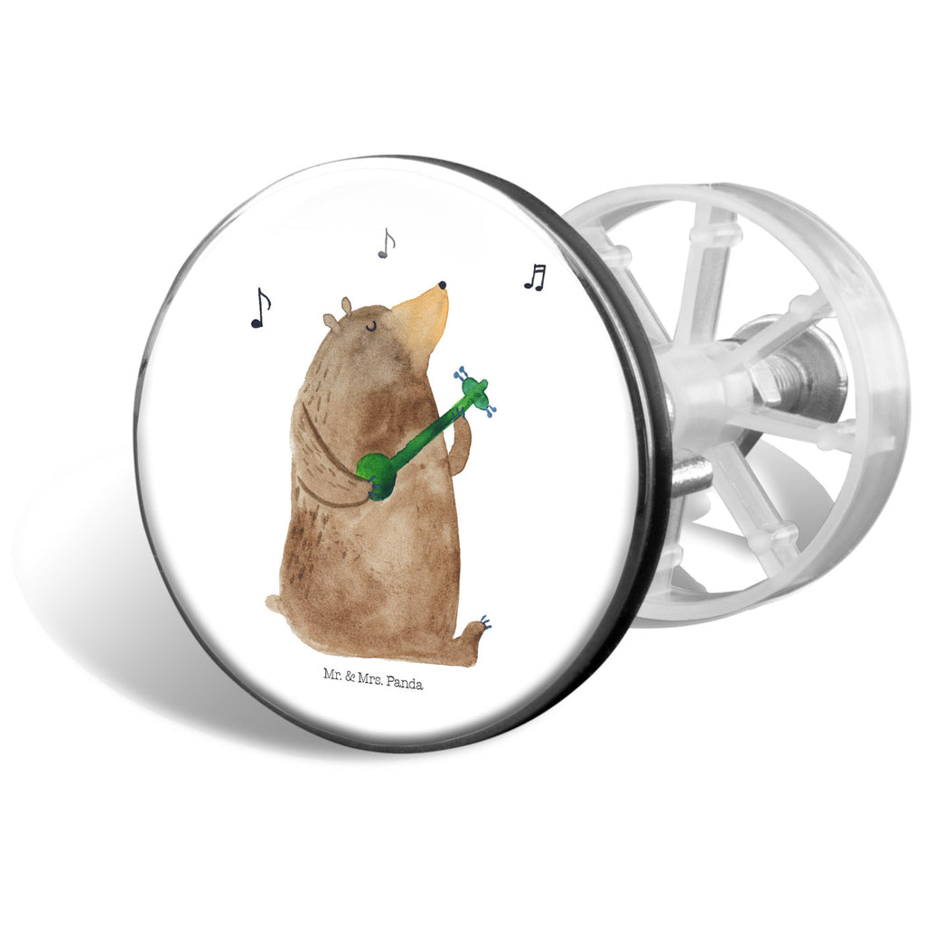 Waschbecken Stöpsel Bär Gitarre Abflussstöpsel, Stöpsel, Waschbecken, Ablaufgarnitur, Waschbecken Stopfen, Bär, Teddy, Teddybär