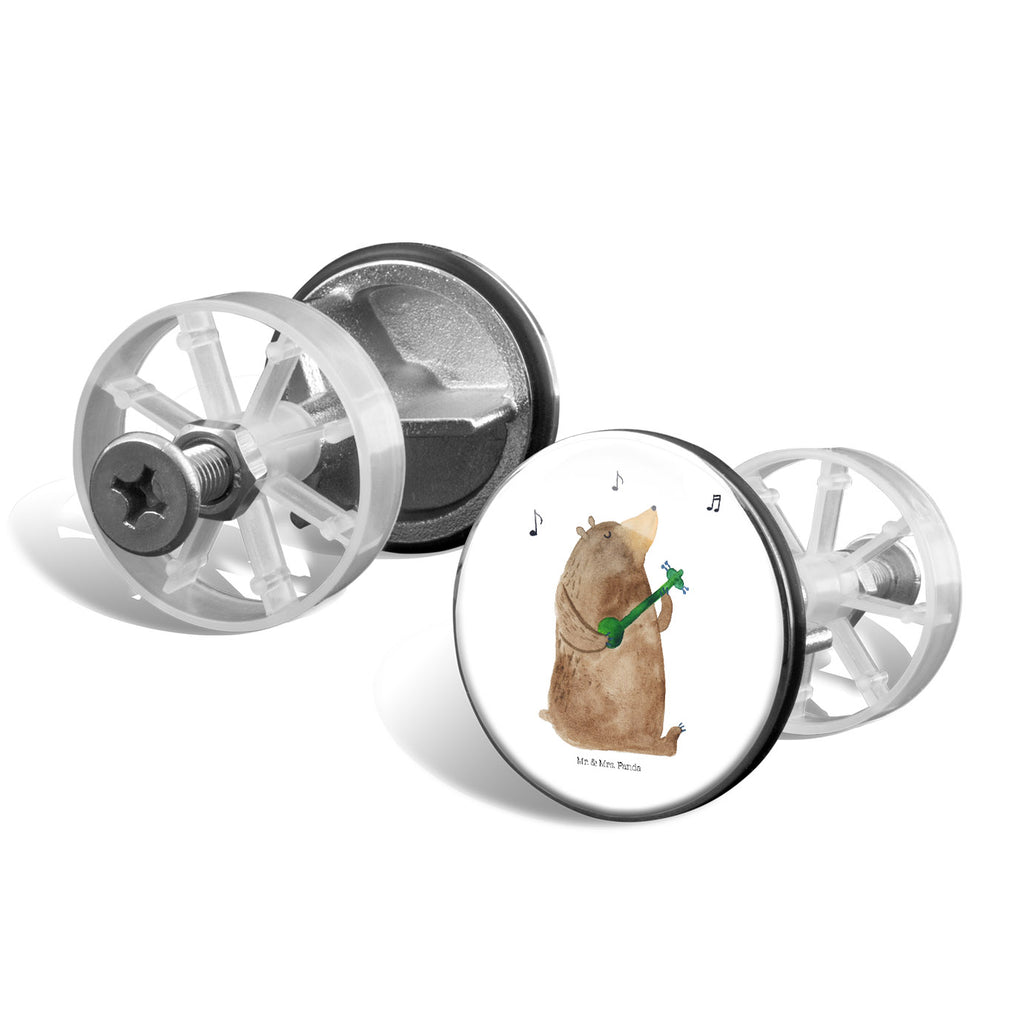 Waschbecken Stöpsel Bär Gitarre Abflussstöpsel, Stöpsel, Waschbecken, Ablaufgarnitur, Waschbecken Stopfen, Bär, Teddy, Teddybär