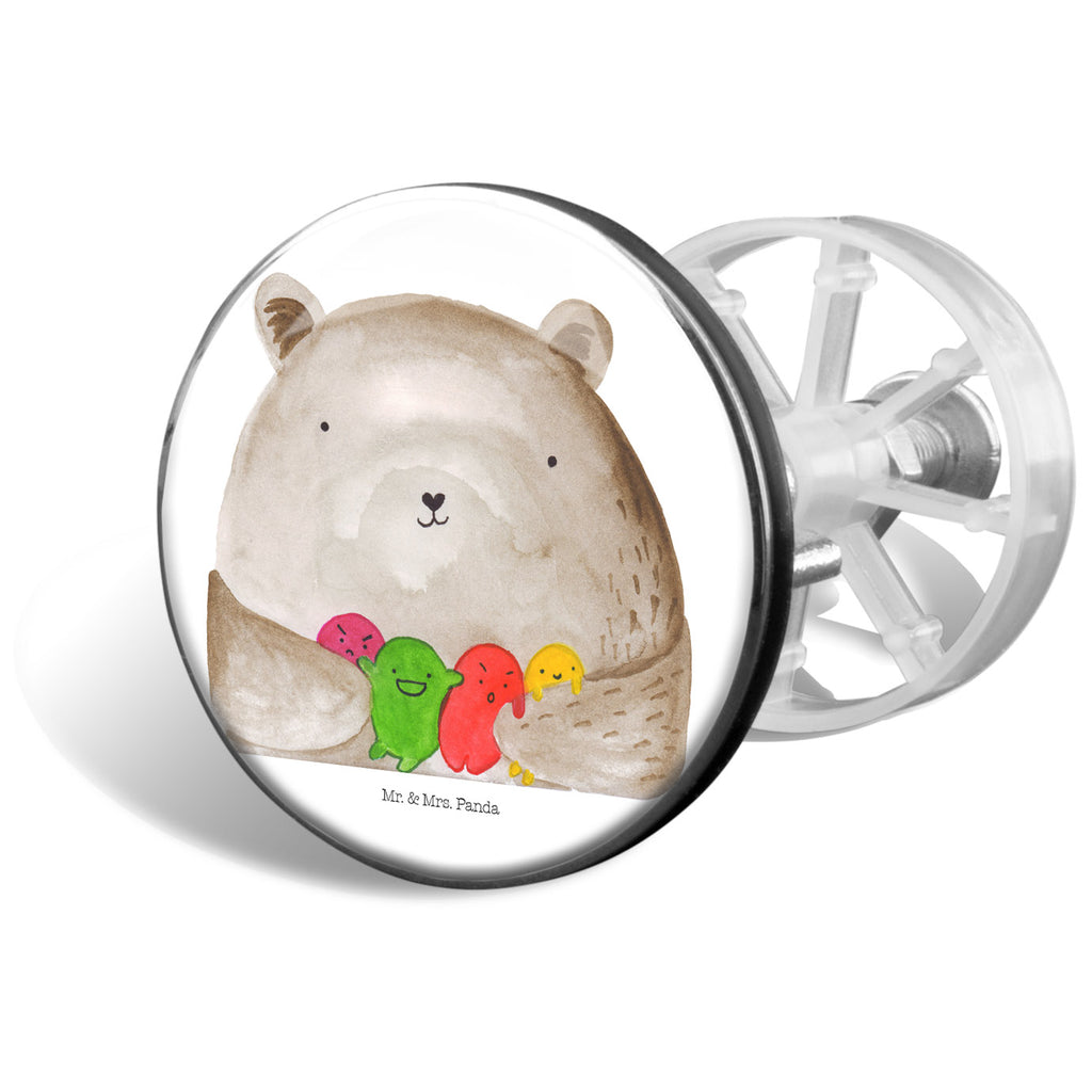 Waschbecken Stöpsel Bär Gefühl Abflussstöpsel, Stöpsel, Waschbecken, Ablaufgarnitur, Waschbecken Stopfen, Bär, Teddy, Teddybär, Wahnsinn, Verrückt, Durchgedreht
