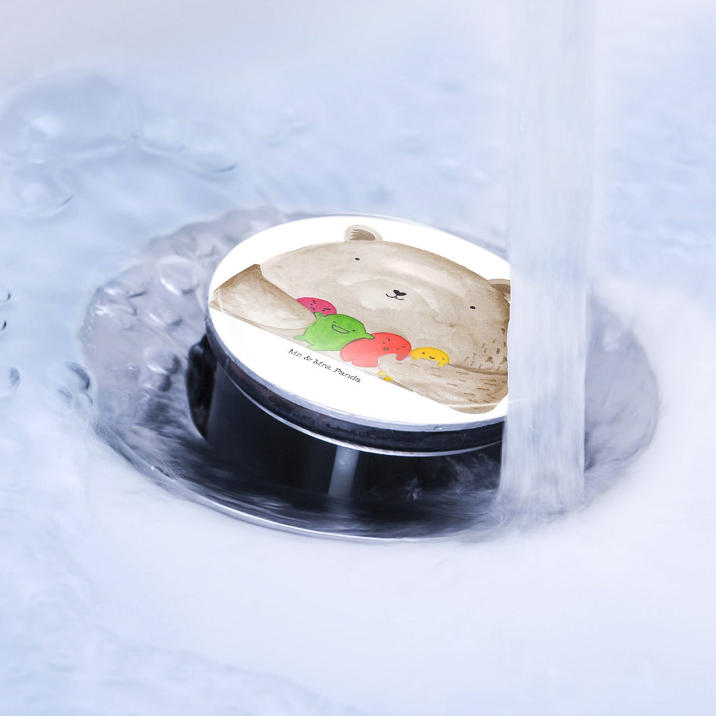 Waschbecken Stöpsel Bär Gefühl Abflussstöpsel, Stöpsel, Waschbecken, Ablaufgarnitur, Waschbecken Stopfen, Bär, Teddy, Teddybär, Wahnsinn, Verrückt, Durchgedreht