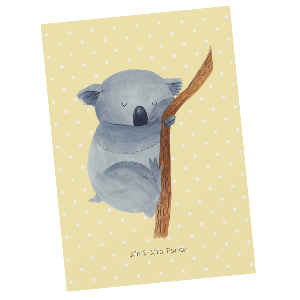 Postkarte Koalabär Geschenkkarte, Grußkarte, Karte, Einladung, Ansichtskarte, Geburtstagskarte, Einladungskarte, Dankeskarte, Tiermotive, Gute Laune, lustige Sprüche, Tiere, Koala, träumen, Traum, schlafen, Schlafzimmer, Traumland, Bär, Koalabär