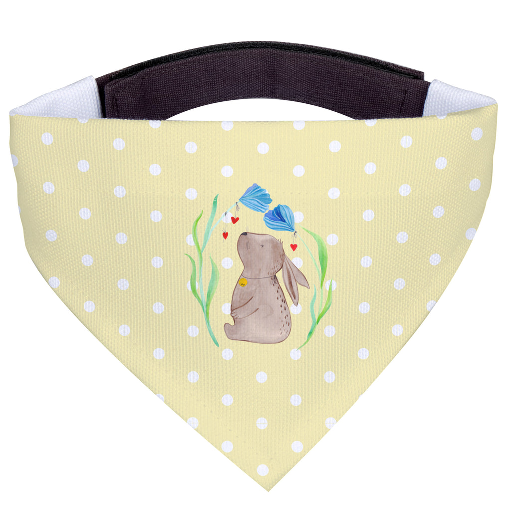 Hundehalstuch M Hase Blume Hundehalstuch, Halstuch, Hunde, Tuch, mittel, mittelgroße Hunde, Ostern, Osterhase, Ostergeschenke, Osternest, Osterdeko, Geschenk zu Ostern, Hase, Kaninchen, Kind, Taufe, Taufgeschenk, Geburt, Schwangerschaft, erstes Kind, Kindergeburtstag, Geburtstag, Hoffnung, Träume