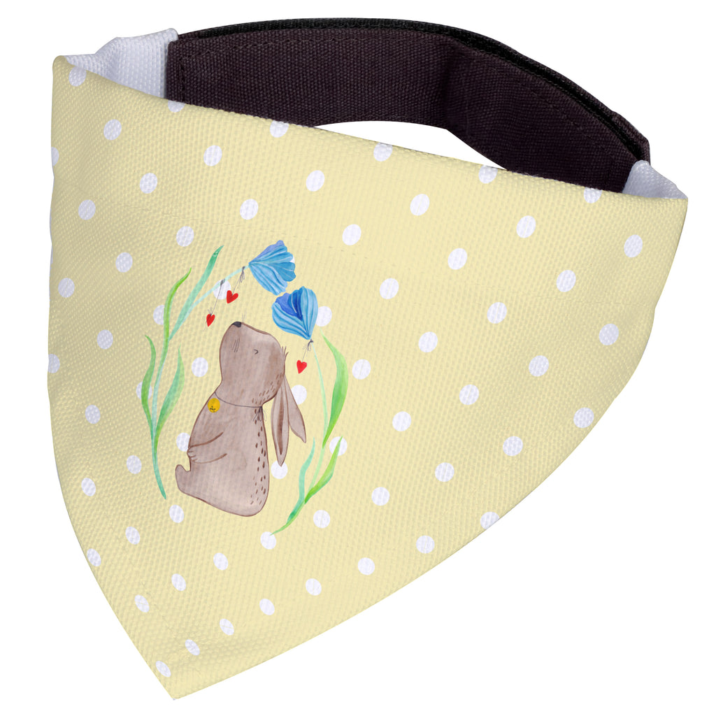 Hundehalstuch M Hase Blume Hundehalstuch, Halstuch, Hunde, Tuch, mittel, mittelgroße Hunde, Ostern, Osterhase, Ostergeschenke, Osternest, Osterdeko, Geschenk zu Ostern, Hase, Kaninchen, Kind, Taufe, Taufgeschenk, Geburt, Schwangerschaft, erstes Kind, Kindergeburtstag, Geburtstag, Hoffnung, Träume