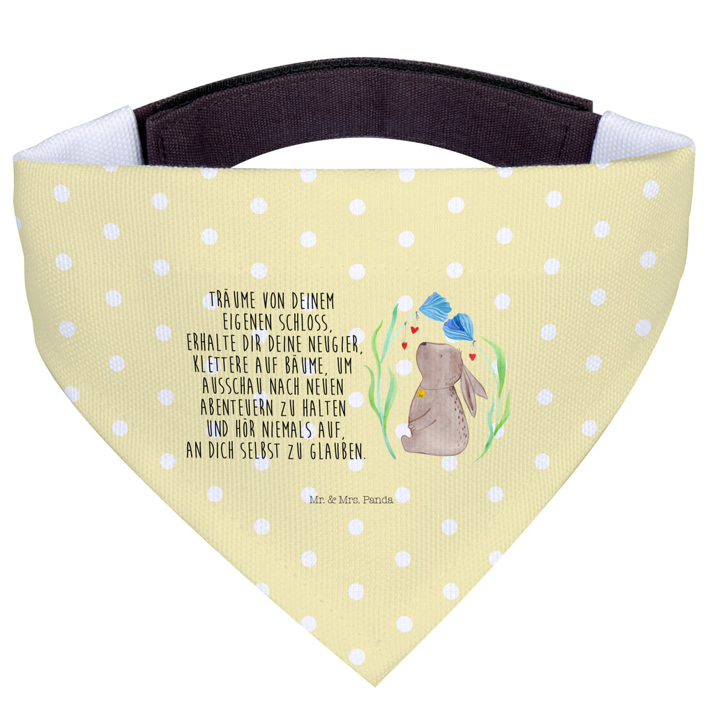 Hundehalstuch M Hase Blume Hundehalstuch, Halstuch, Hunde, Tuch, mittel, mittelgroße Hunde, Ostern, Osterhase, Ostergeschenke, Osternest, Osterdeko, Geschenk zu Ostern, Hase, Kaninchen, Kind, Taufe, Taufgeschenk, Geburt, Schwangerschaft, erstes Kind, Kindergeburtstag, Geburtstag, Hoffnung, Träume
