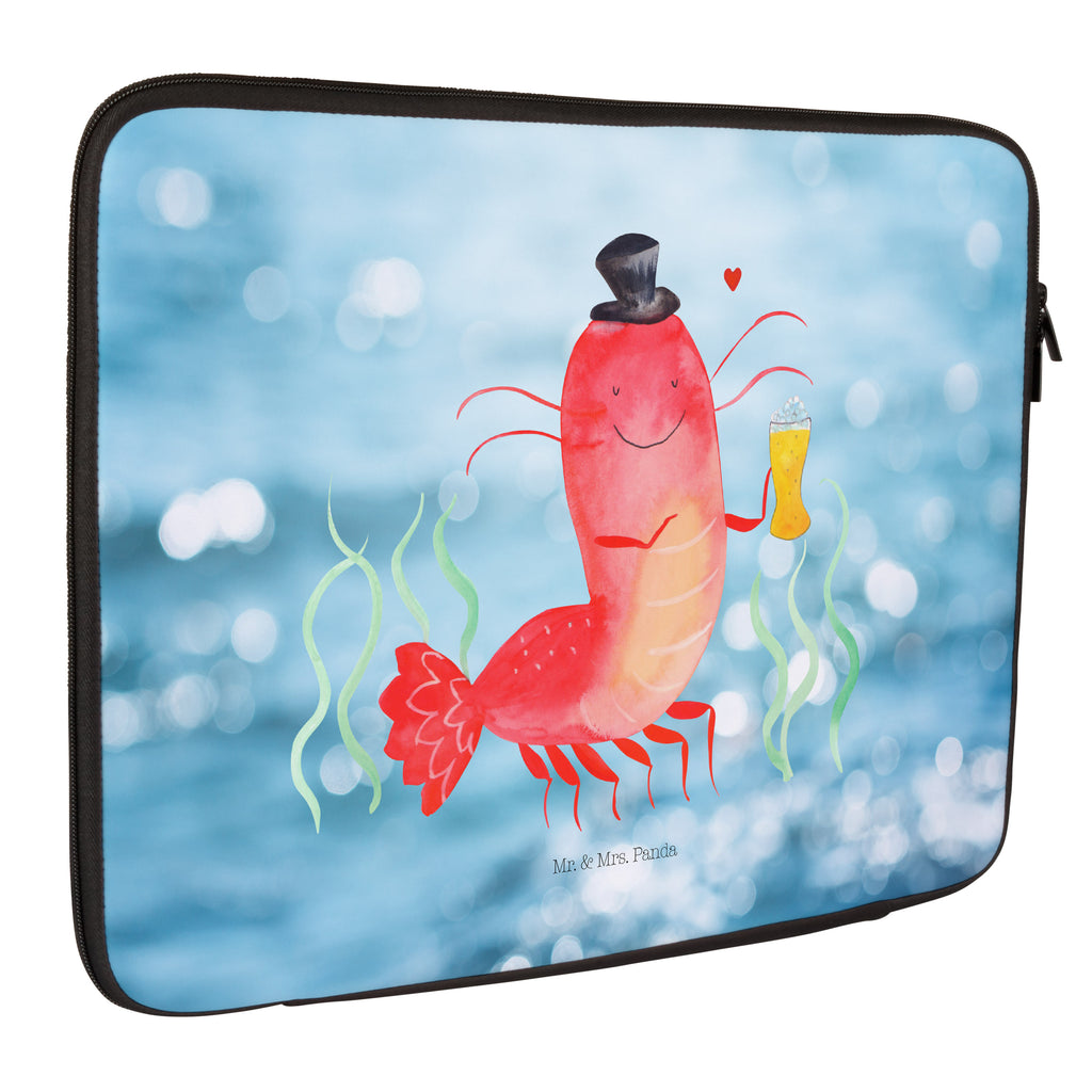 20 x 28 Notebook Tasche  Hummer mit Weizen Notebook Tasche, Laptop, Computertasche, Tasche, Meerestiere, Meer, Urlaub, Garnele, Garnelen, Bier, Kochen, Männerhaushalt, Junggeselle, Junggesellin, Bierliebhaber, Kneipe, Gasthaus, Wirtschaft