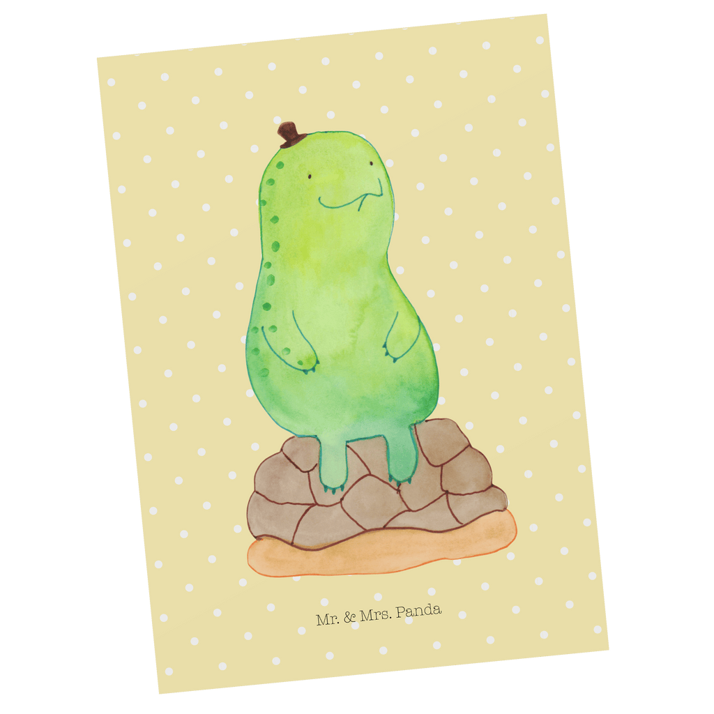 Postkarte Schildkröte pausiert Geschenkkarte, Grußkarte, Karte, Einladung, Ansichtskarte, Geburtstagskarte, Einladungskarte, Dankeskarte, Schildkröte, Achtsamkeit, Entschleunigen, achtsam