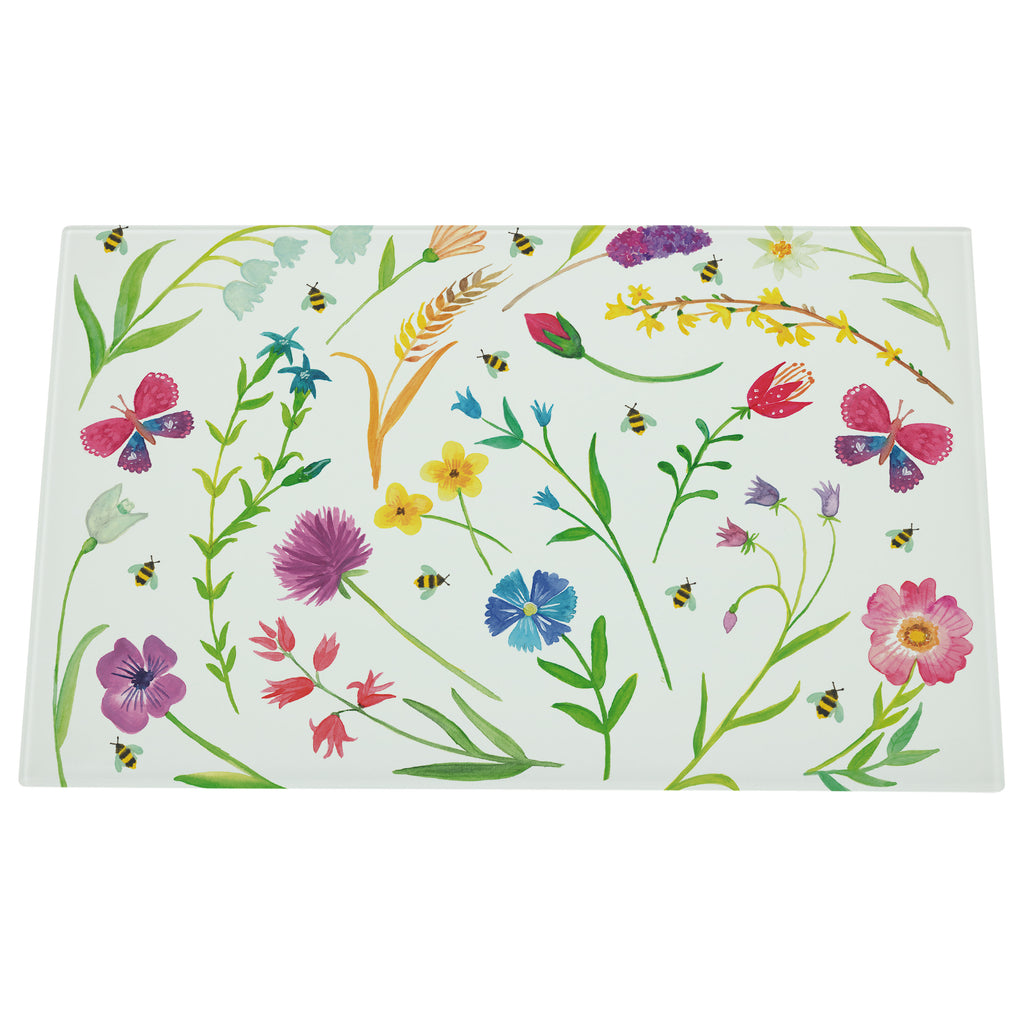 Medium Glas Schneidbrett Frühling Glasschneidebrett, Schneidebrett, Blumen Deko, Frühlings Deko, Sommer Deko, Dekoration, positive Botschaft, Naturliebhaber, Outdoor, Natur, Abenteuer, Frühling, Jahreszeit Motiv, Deko Wohnung, Geschenk Gärtner, Blumen, Naturmotiv, März, April, Mai