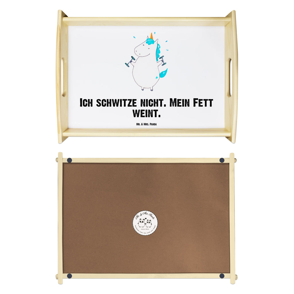 Serviertablett Einhorn Fitness Tablett, Holztablett, Küchentablett, Dekotablett, Frühstückstablett, Einhorn, Einhörner, Einhorn Deko, Pegasus, Unicorn, Gym, Fitness, Fitnessstudio, Diät, Abnehmen, Sport, Pumpen, Geräte, Sixpack