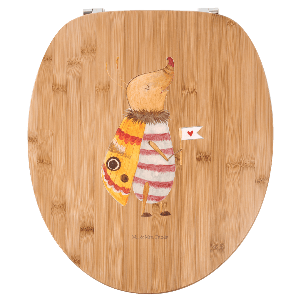 Motiv WC Sitz Nachtfalter mit Fähnchen Klobrille, Klodeckel, Toilettendeckel, WC-Sitz, Toilette, Tiermotive, Gute Laune, lustige Sprüche, Tiere, Nachtfalter, Käfer, Spruch lustig, Spruch witzig, süß, niedlich, Küche Deko, Was kostet die Welt