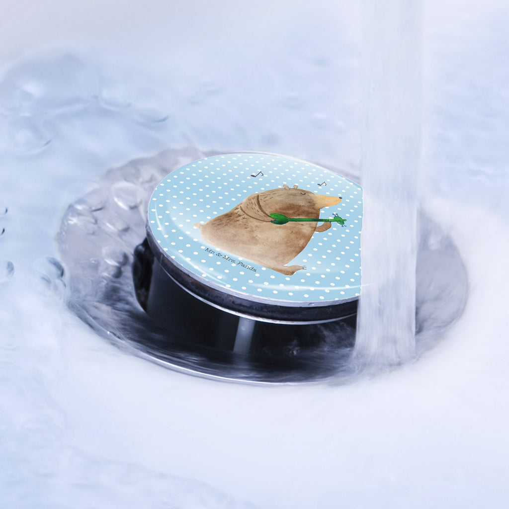 Waschbecken Stöpsel Bär Gitarre Abflussstöpsel, Stöpsel, Waschbecken, Ablaufgarnitur, Waschbecken Stopfen, Bär, Teddy, Teddybär