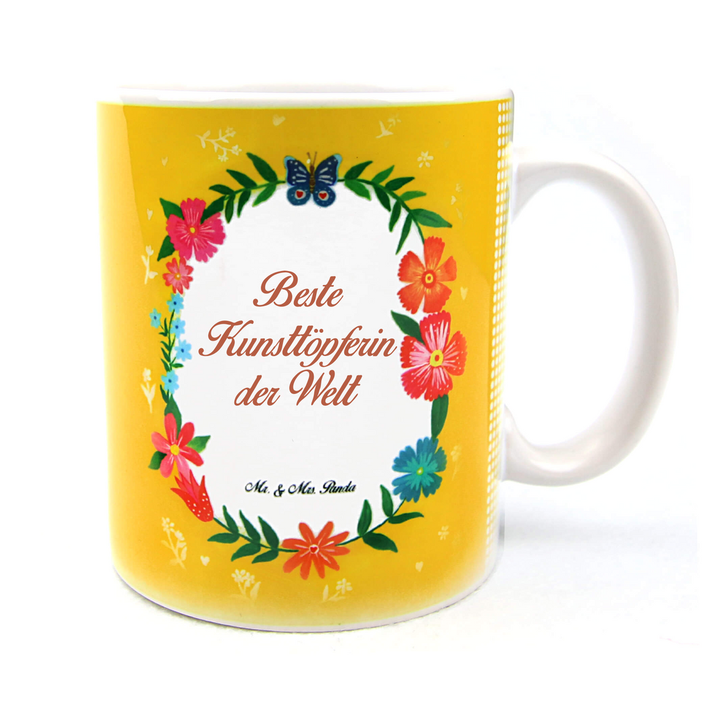 Tasse Design Frame Happy Girls Kunsttöpferin Geschenk Becher, Kaffeetasse, Kaffeebecher, Tee, Frühstück, Büro  