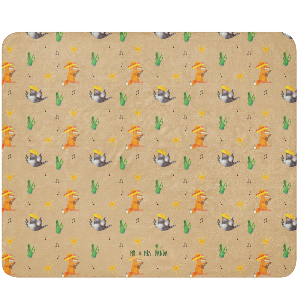 Sherpa Kuscheldecke Rabe mit Sombrero Tiermotive, Gute Laune, lustige Sprüche, Tiere, Rabe, Vogel, Vögel, Spruch positiv, fröhlich sein, glücklich sein, Glück Spruch, froh, Elster, Motivation