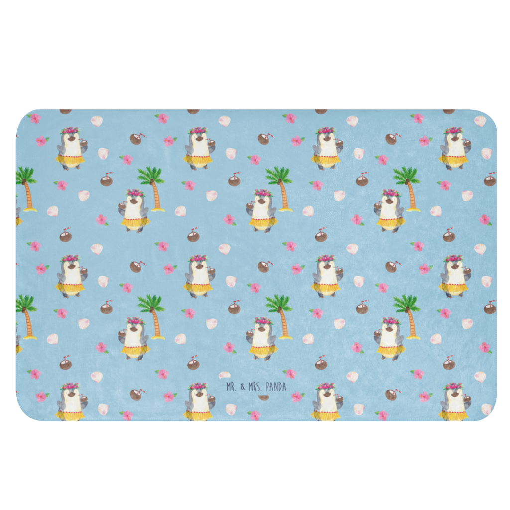 Sherpa Kuscheldecke Pinguin Kokosnuss Pinguin, Aloha, Hawaii, Urlaub, Kokosnuss, Pinguine