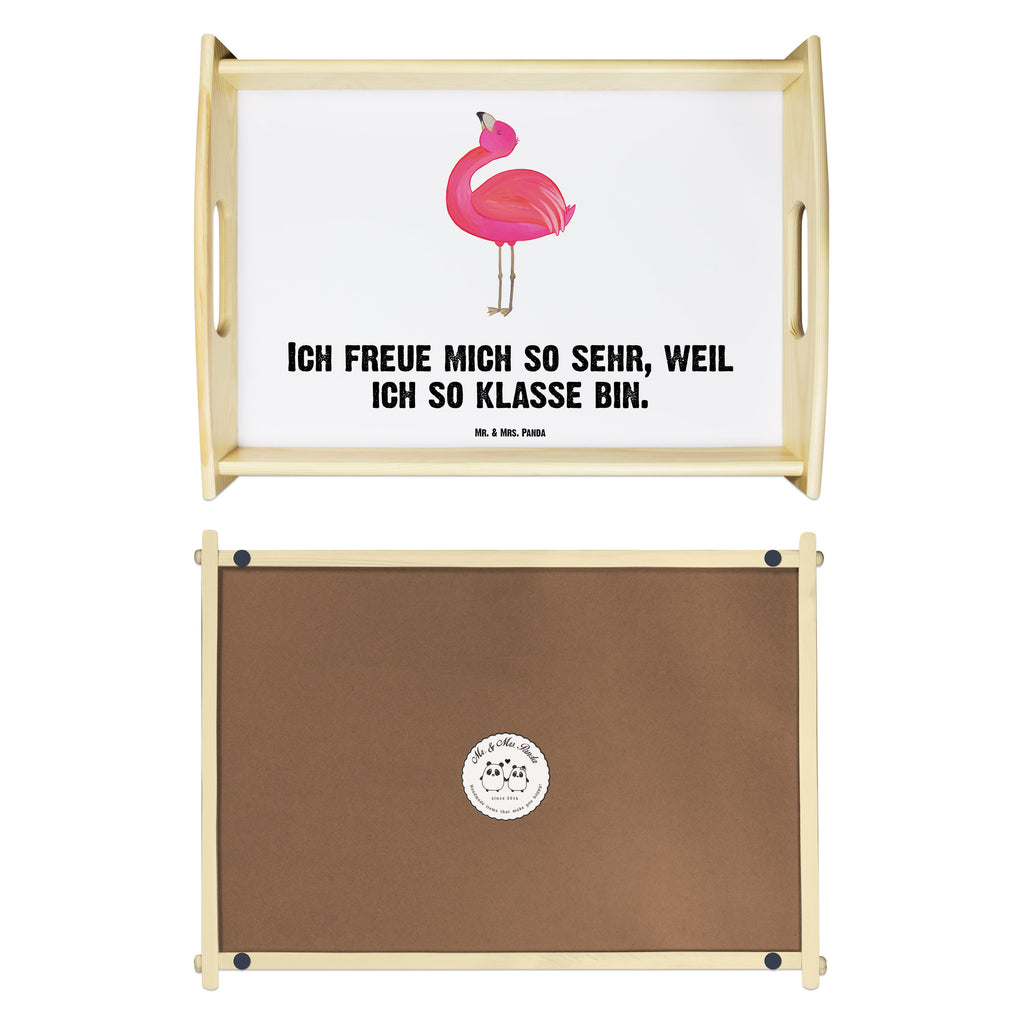 Serviertablett Flamingo stolz Flamingo, stolz, Freude, Selbstliebe, Selbstakzeptanz, Freundin, beste Freundin, Tochter, Mama, Schwester, Tablett, Holztablett, Küchentablett, Dekotablett, Frühstückstablett  Flamingo