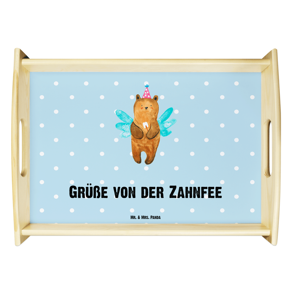 Serviertablett Zahnfee Bär Tablett, Holztablett, Küchentablett, Dekotablett, Frühstückstablett, Bär, Teddy, Teddybär, Zahnfee, Fee, Milchzahn, Erster Zahn