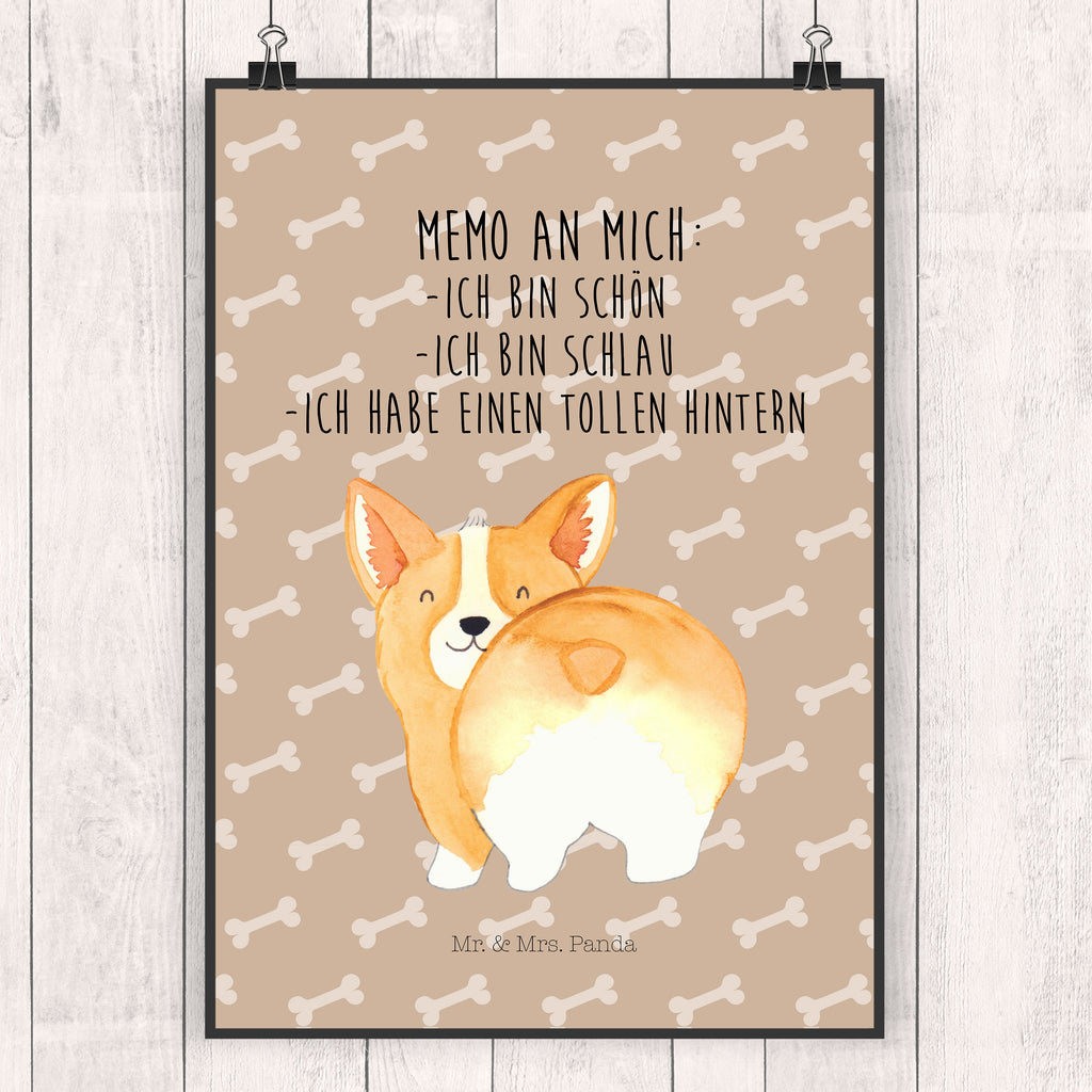 Poster Corgie Po Corgie, Hund, Hundeliebe, Motivation, Selbstliebe, Spruch Poster, Wandposter, Bild, Wanddeko, Küchenposter, Kinderposter, Wanddeko Bild, Raumdekoration, Wanddekoration, Handgemaltes Poster, Mr. & Mrs. Panda Poster, Designposter, Kunstdruck, Posterdruck  Hund, Hundemotiv, Haustier, Hunderasse, Tierliebhaber, Hundebesitzer, Sprüche