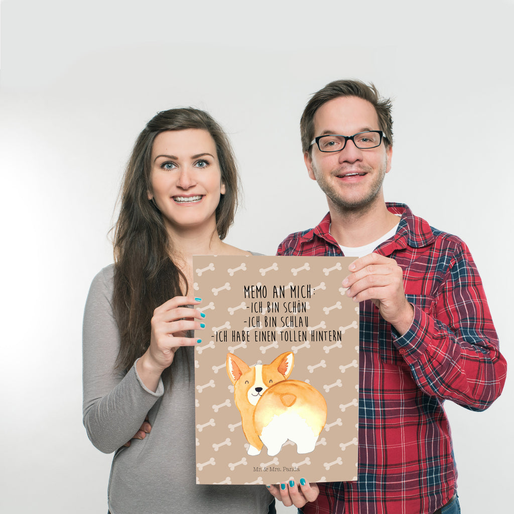 Poster Corgie Po Corgie, Hund, Hundeliebe, Motivation, Selbstliebe, Spruch Poster, Wandposter, Bild, Wanddeko, Küchenposter, Kinderposter, Wanddeko Bild, Raumdekoration, Wanddekoration, Handgemaltes Poster, Mr. & Mrs. Panda Poster, Designposter, Kunstdruck, Posterdruck  Hund, Hundemotiv, Haustier, Hunderasse, Tierliebhaber, Hundebesitzer, Sprüche