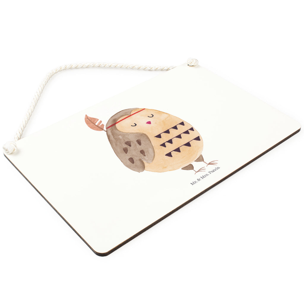 Deko Schild Eule Federschmuck Eule, Eule Deko, Owl, Das Leben ist ein Abenteuer, Reisespruch, Federschmuck, Dekoration  Schild, Türschild, Holzschild, Wandschild, Wanddeko  Eule