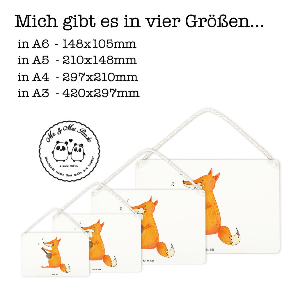 Deko Schild Fuchs Gitarre Fuchs, Füchse, Geschenk Musiker, Musik Spruch, Musikerin, Sänger, Sängerin, Gitarre,  Schild, Türschild, Holzschild, Wandschild, Wanddeko  Fuchs