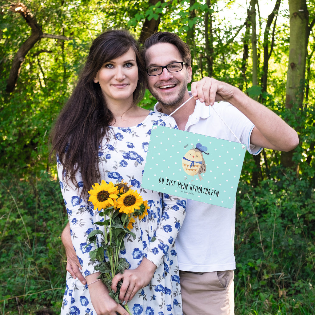 Deko Schild Eule Matrosen Eule Spruch, Eule Deko, Owl, Wortspiel lustig, Matrose, Freundin, Ehe, Seefahrer, Heimathafen, Hochzeitstag Geschenk   Schild, Türschild, Holzschild, Wandschild, Wanddeko  Eule