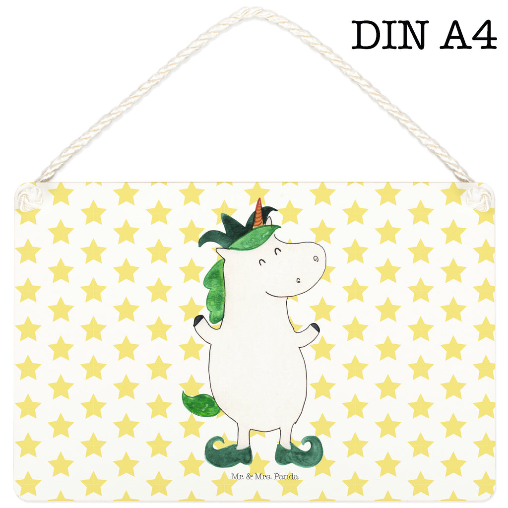 Deko Schild Einhorn Joker Einhörner, Unicorn, Einhorn, Hofnarr, Kasper, Gaukler, Mittelalter Schild, Türschild, Holzschild, Wandschild, Wanddeko  Einhorn, Einhörner, Einhorn Deko, Pegasus, Unicorn