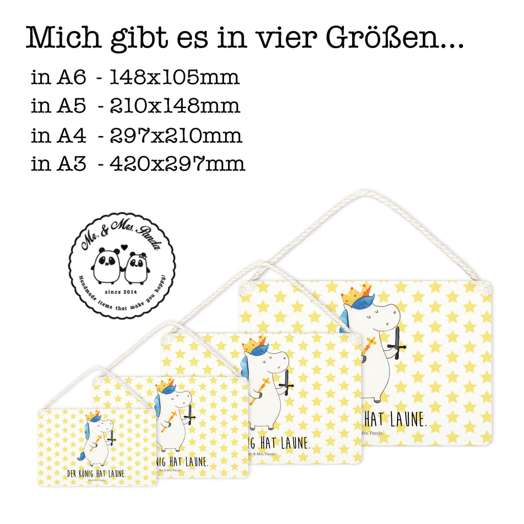 Deko Schild Einhorn König mit Schwert Einhörner, Unicorn, Einhorn, König, Ritter, Mittelalter Schild, Türschild, Holzschild, Wandschild, Wanddeko  Einhorn, Einhörner, Einhorn Deko, Pegasus, Unicorn