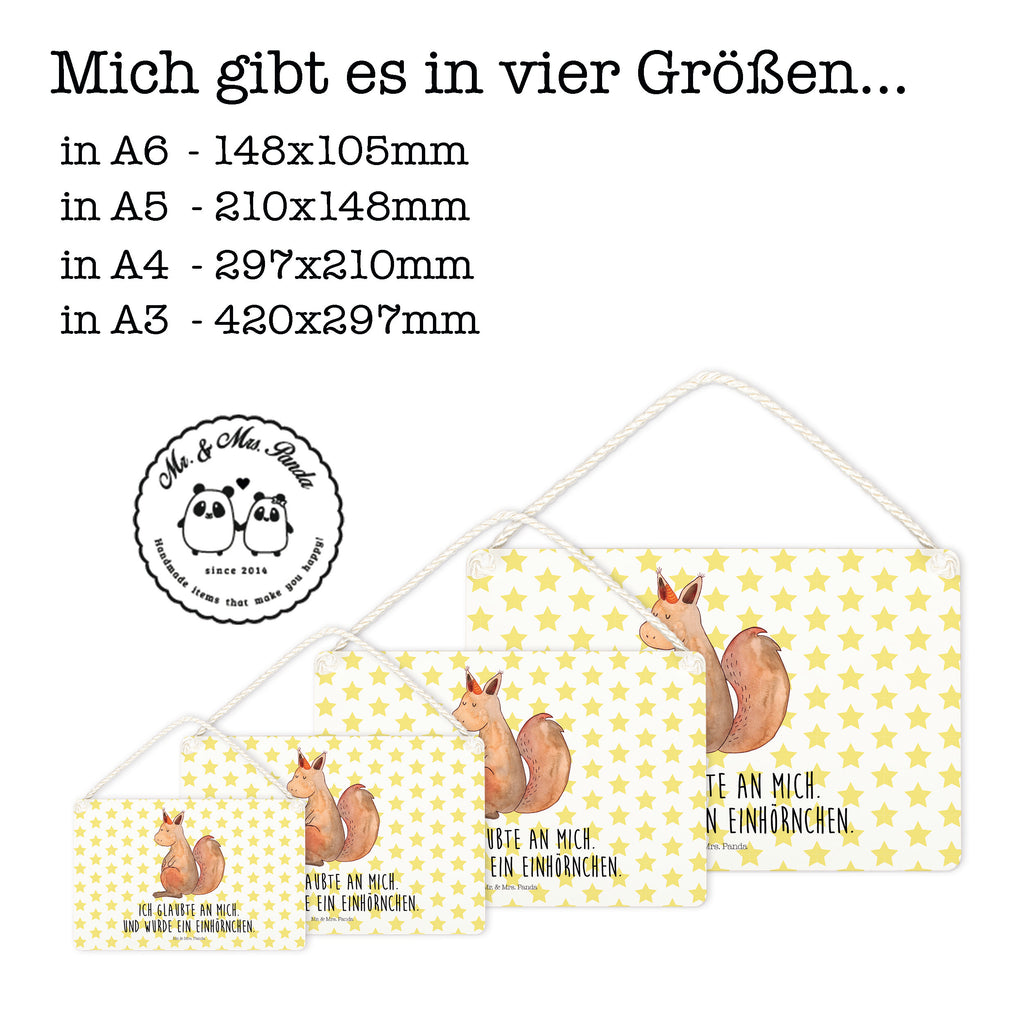 Deko Schild Einhörnchen Glaube Einhorn, Einhörner, Einhörnchen, Eichhörnchen, Eichhorn Schild, Türschild, Holzschild, Wandschild, Wanddeko  Einhorn, Einhörner, Einhorn Deko, Pegasus, Unicorn