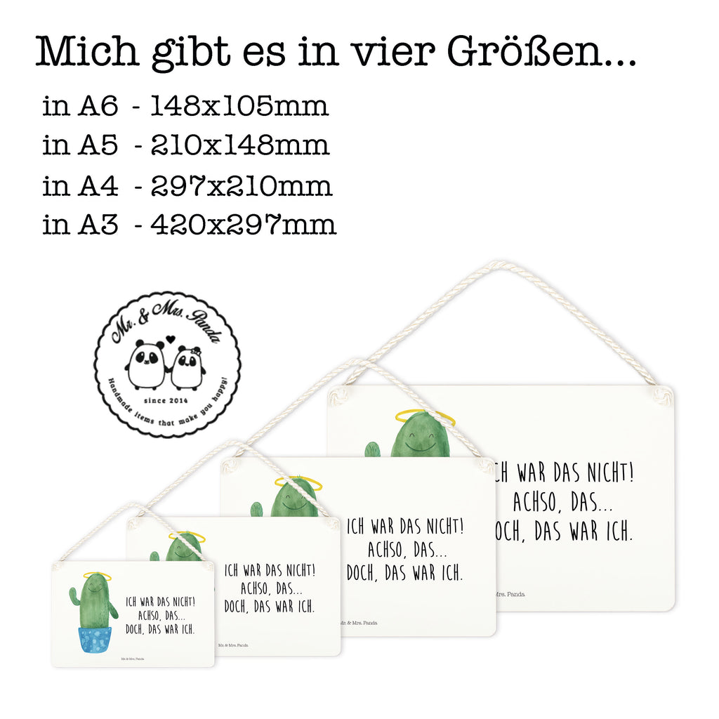 Deko Schild Kaktus Heilig Kaktus, Kakteen, frech, lustig, Kind, Eltern, Familie, Bruder, Schwester, Schwestern, Freundin, Heiligenschein Schild, Türschild, Holzschild, Wandschild, Wanddeko  Kaktus, Kakteen
