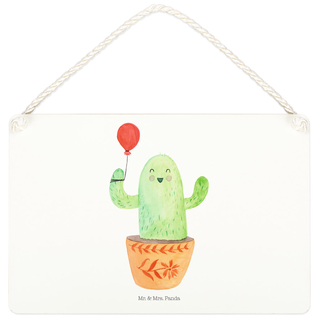 Deko Schild Kaktus Luftballon Kaktus, Kakteen, Luftballon, Neustart, Freude, Büro, Stress, Büroalltag, Freundin, Freund, Ausbildung, Prüfung, Schild, Türschild, Holzschild, Wandschild, Wanddeko  Kaktus, Kakteen