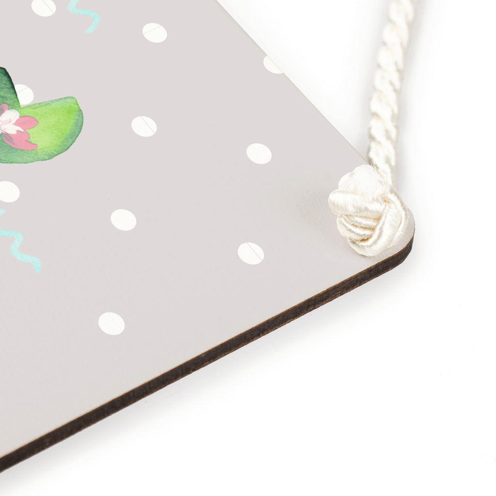 Deko Schild Otter mit Seerose Otter Seeotter See Otter Schild, Türschild, Holzschild, Wandschild, Wanddeko  Otter,  Fischotter,  Seeotter