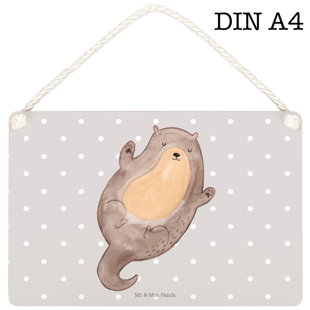 Deko Schild Otter Umarmen Otter Seeotter See Otter Schild, Türschild, Holzschild, Wandschild, Wanddeko  Otter,  Fischotter,  Seeotter
