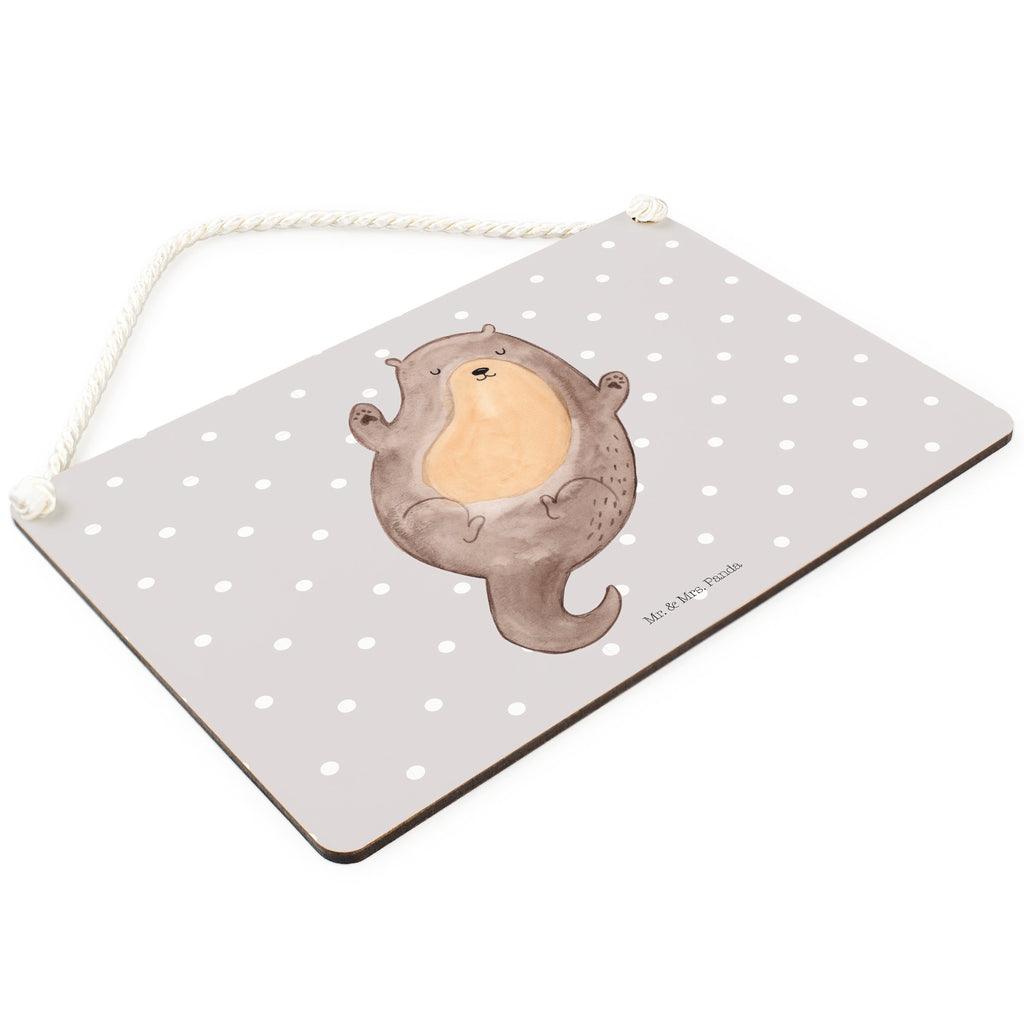 Deko Schild Otter Umarmen Otter Seeotter See Otter Schild, Türschild, Holzschild, Wandschild, Wanddeko  Otter,  Fischotter,  Seeotter